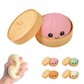 Dampfbrötchen-Squishy-Spielzeug (lustiges Quetschspielzeug)