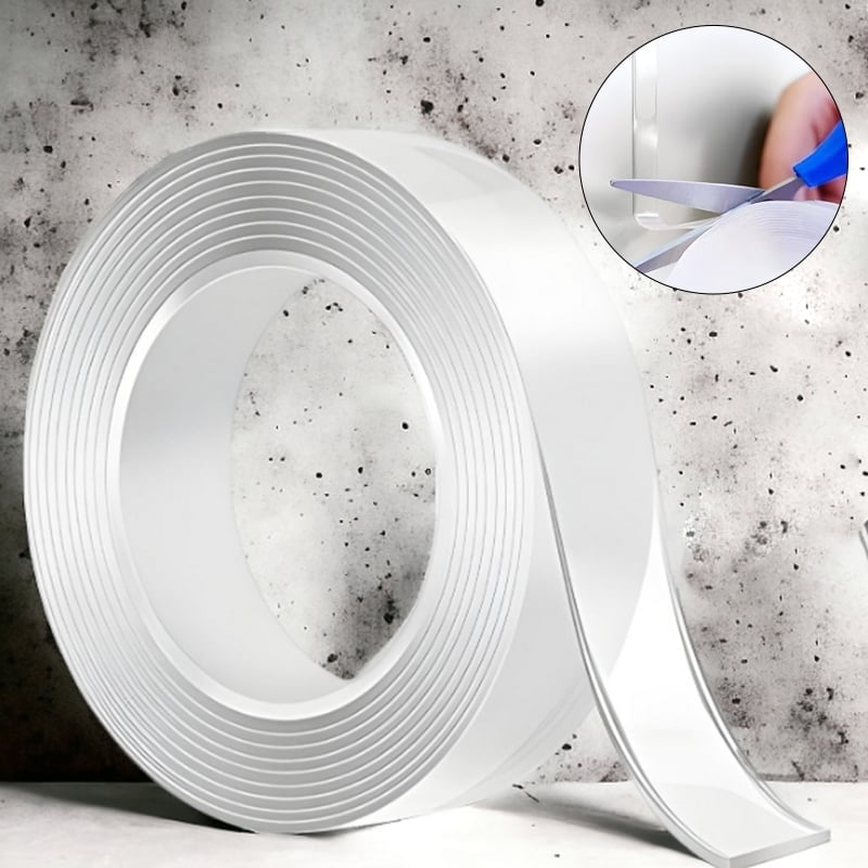 Transparentes doppelseitiges Nano-Klebeband