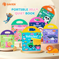 Saker tragbar Jelly Quiet Book