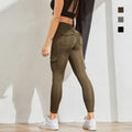 Damen-Taschen-Sexy-Stretch-Leggings, Fitness-Trainingshose