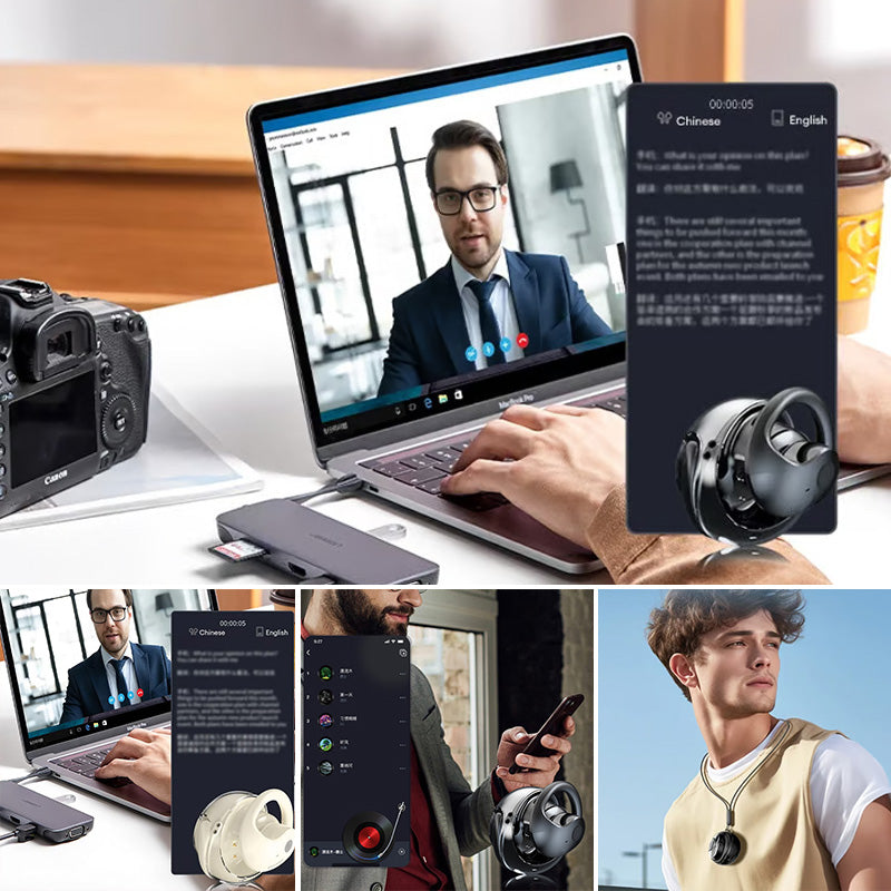 HY-T26 Pro kabellose Bluetooth-Übersetzungs-Ohrhörer Zweitbild