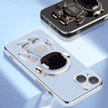 6D-Beschichtung Astronaut Hidden Stand Hülle Abdeckung für iPhone