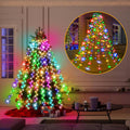 Weihnachtsbaum-Wasserfall-Lichter mit Ring