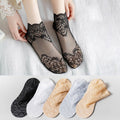Damenmode-Spitzensocken (6 Paar)