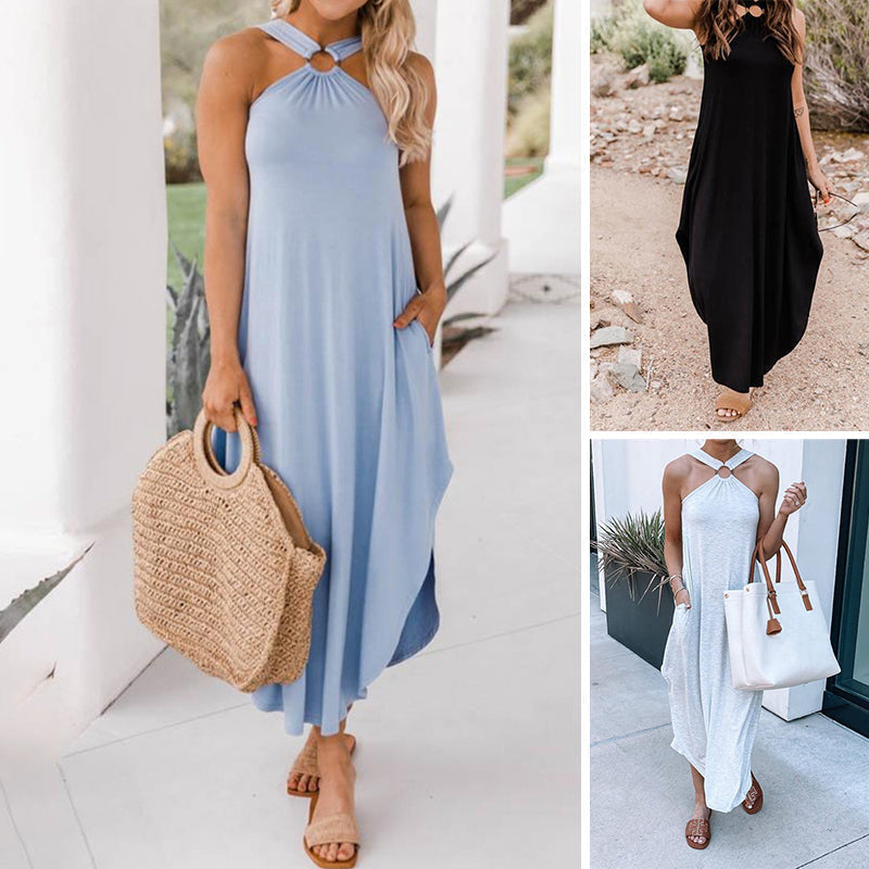 Sonnenschein-Maxikleid Hauptbild