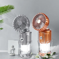 LED-Campingleuchte für den Außenbereich mit Ventilator