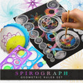 Magisches geometrisches Spirograph-Lineal-Set