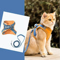 Set mit Weste, Geschirr und Leine für Katzen