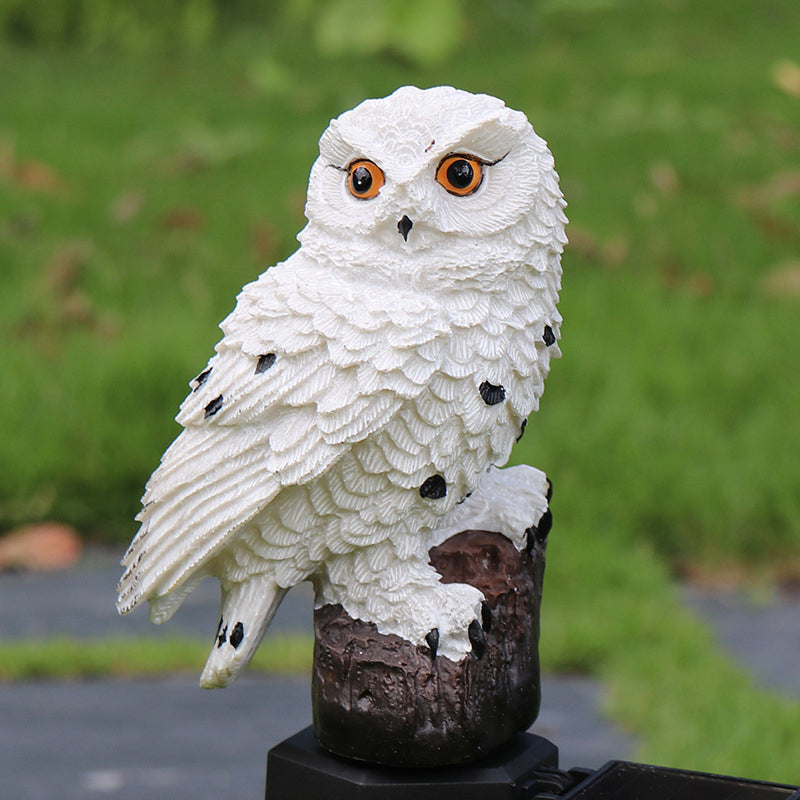 Adlerfigur Garten Solarpfosten Zweitbild