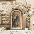 Fantasievolles Vintage-Eingangswandbild
