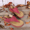 Lässige, bequeme Keilsandalen
