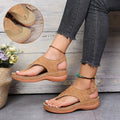 Lässige, bequeme Keilsandalen