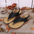 Lässige, bequeme Keilsandalen