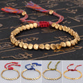Geformtes Kupferperlenarmband