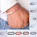 Verbundenes handgefertigtes geflochtenes Armband