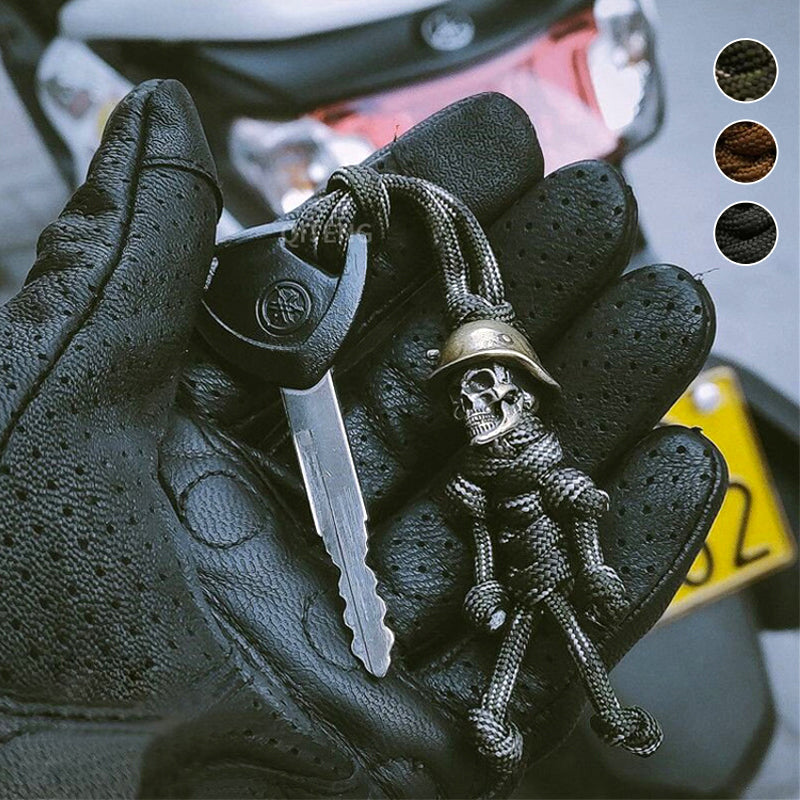 Skelett Soldat Paracord Schlüsselanhänger Hauptbild