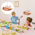 Oster-Happy-Schild-Dekoration