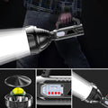 Wiederaufladbare Handscheinwerfer-Taschenlampe