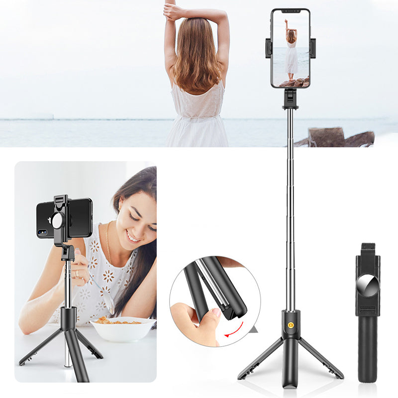 Multifunktionaler kabelloser Bluetooth-Selfie-Stick Hauptbild
