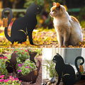 Katzendekoration aus Metall