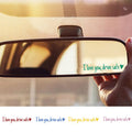 "Ich liebe dich - fahr vorsichtig"-Spiegelaufkleber