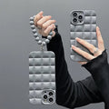 Mattetetierte Perlenarmbandhülle für das iPhone