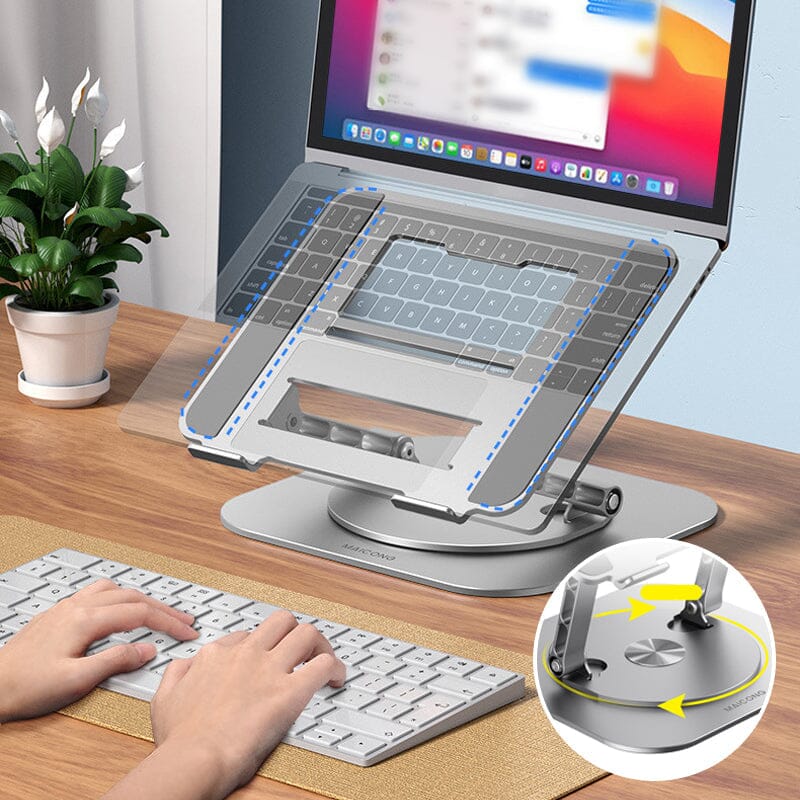 Drehbarer Computerständer aus Aluminiumlegierung Hauptbild