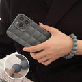 Mattetetierte Perlenarmbandhülle für das iPhone