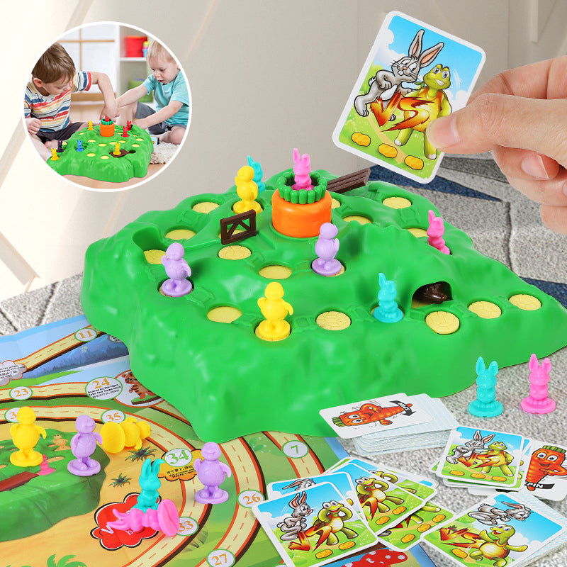 Kaninchenfalle: Verteidige das Rüben-Puzzlespiel Hauptbild