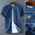 Kurzärmliges Jeanshemd