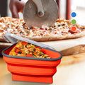 Zusammenklappbarer luftdichter Pizzabehälter