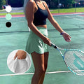 Modische, schnell trocknende Tennis-Hosenröcke für Damen mit Taschen