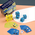 Puzzle-Bauwürfel