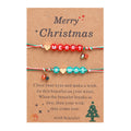 Herz-Buchstaben-Frohe-Weihnachts-Anhänger-Armband