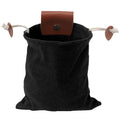 Bushcraft-Tasche aus Leder und Canvas