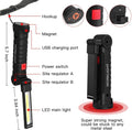 Magnetische wiederaufladbare Taschenlampe