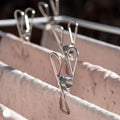Metallklammern aus Edelstahl