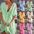 Damen-Longshirt aus Baumwolle und Leinen