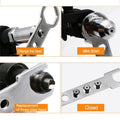 Professionelles Nietpistolen-Adapter-Set mit 4 Stück