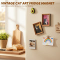 Kühlschrankmagnet mit Katzen-Fotorahmen