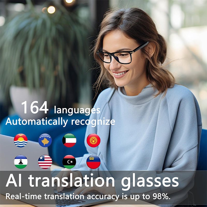 KI-intelligente Übersetzungsbrille Zweitbild