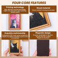 Kühlschrankmagnet mit Katzen-Fotorahmen