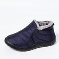Winterfrauen warme Schneestiefel
