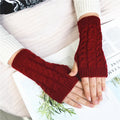 Stylische Wollhandschuhe