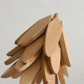 Ein Baum-Tischset mit Massivholzisolierung