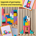 Stapelpuzzle-Set aus Holz