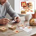 Mini-Liebesumschlag und Herz-Aufkleber-Set