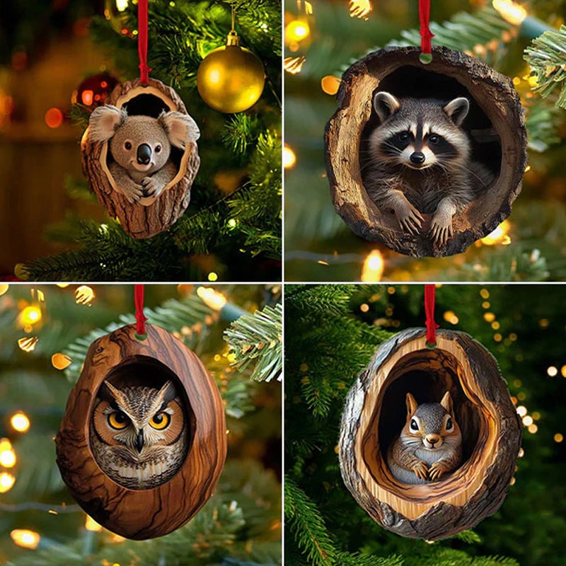 Weihnachtsanhänger aus Acryl Zweitbild