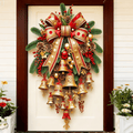 Türvorhang mit Weihnachtsglocke