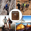 Bushcraft-Tasche aus Leder und Canvas